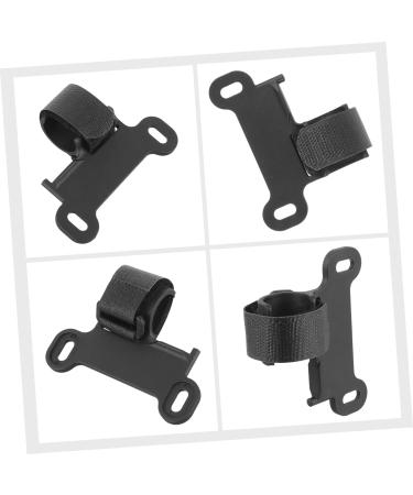 BESPORTBLE 2 Sets Mini Clip Bike Inflator Holder - Black Plastic (8x6cm) - Pack of 5 - Buy Online on SooperMarket.com
