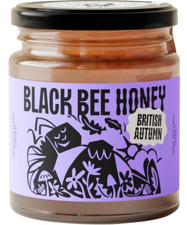 British Autumn Honey - 100% Pure and Natural Single-Origin British/UK Honey (227g glass jar) Autumn 227 g (Pack of 1)