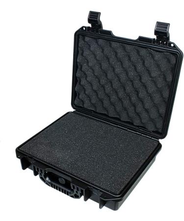 AxiGear Waterproof Hard Case with DIY Customizable Foam Insert - 14 x 12 x 4in - Buy Online on SooperMarket.com