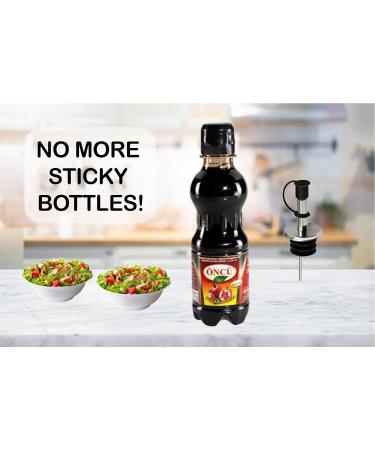 Oncu Pomegranate Molasses 330g - with Homlix Stainless Steel Sauce Bottle Stopper - Buy Online on SooperMarket.com