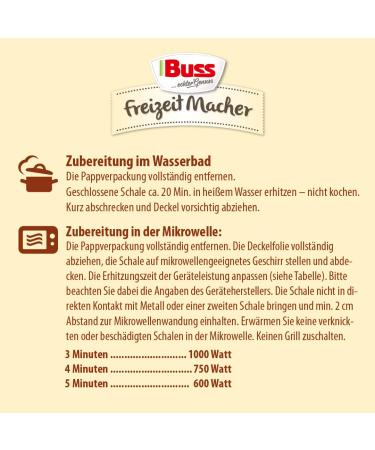 Buss Freizeitmacher Tortellini in Tomato Sauce with Turkey Strips - 12 x 300g - Delicious International Shipping Available - Buy Online on SooperMarket.com