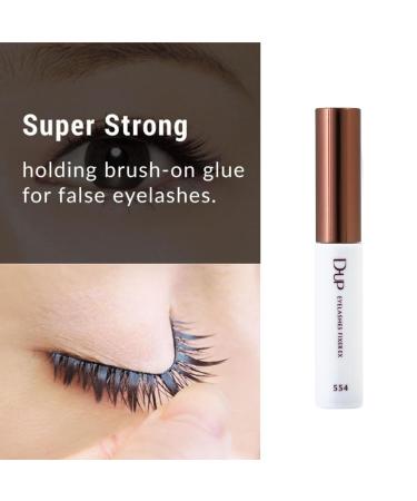 Buy Eyelashes Fixer Glue EX 554 Brown - Super Strong Waterproof Adhesive Japanese Medical Grade Sweat Resistant for Perfect Eye Makeup & Double Eyelid - Buy Online on SooperMarket.com