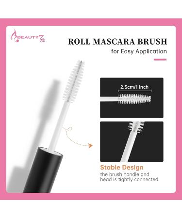 Beauty7 Clear Transparent Lash Coating Essence 10ML - Protective Sealant for Longer Eyelash Extensions Life - Waterproof Mascara with Brush Wand - Non-Scented Aftercare Sealer - Buy Online on SooperMarket.com