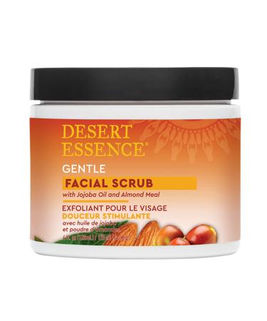 Desert Essence Juice Stimulating Facial Scrub with Jojoba Oil & Almond Bran 120 ml 120 ml (1 pack)