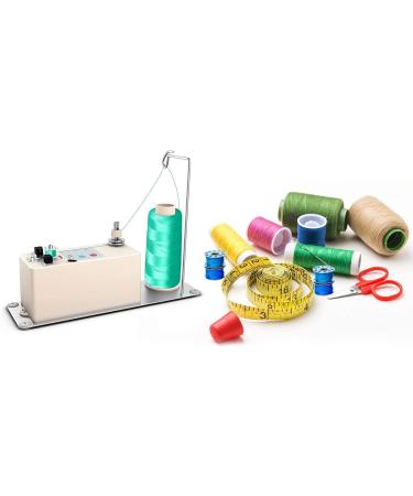 XBA Portable Automatic Bobbin Winder with Thread Stand for Sewing Machines - Buy Online on SooperMarket.com