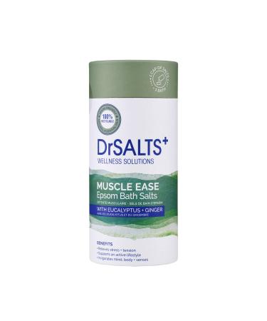 DRSTST+ Muskel therapy Bittersal salt - invigorating bitter salt for muscle recovery with essential oils from eucalyptus ginger and rosemary 750 g of bitter salt 750g