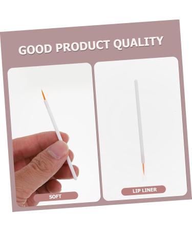 MUSISALY 100pcs Disposable Eyeliner Brush Eyeliner Blending Brush Make up Kit Cosmetic Eye Brush Nylon White - Buy Online on SooperMarket.com