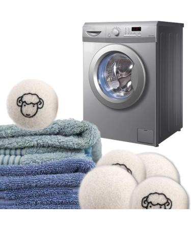 Vctitil 8 Pack Wool Dryer Balls - Eco-Friendly Laundry Balls for Reduced Static & Wrinkles | Fabric Softener & Time Saver | 1.96 inch - Buy Online on SooperMarket.com
