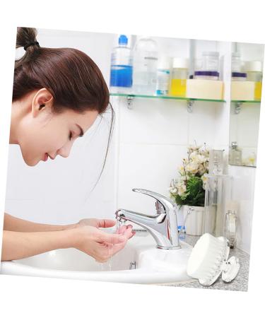 HAPINARY Cleansing Brush Female Facial Brush Facial Scrubber Face Scrubber Face Exfoliator Tool Cleansing Face Brush Skin Brush Women Facial Brush Face Washing Brush Cleansing Powder - Buy Online on SooperMarket.com