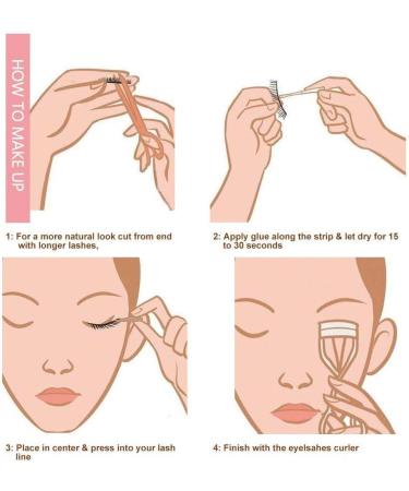 3D Mink False Eyelashes Natural Look Reusable Fake Lashes Volume Fluffy Soft Strip Lashes 3 Pairs No Glue 3Pairs36 - Buy Online on SooperMarket.com