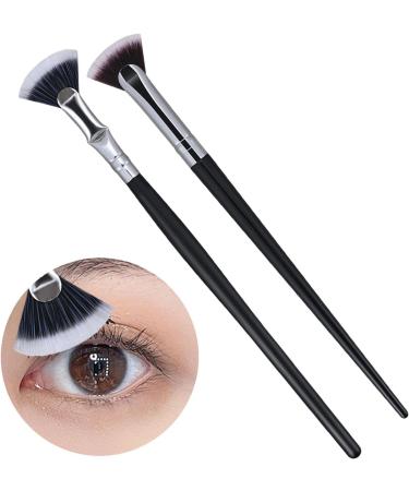 Veeteah Folding Angle Scalloped Lash Brush - Eyebrow Brush Mascara Fan Brush - Eyebrow and Eyelash Brush with Soft Bristles for Girlfriend Mother Wife - Buy Online on SooperMarket.com