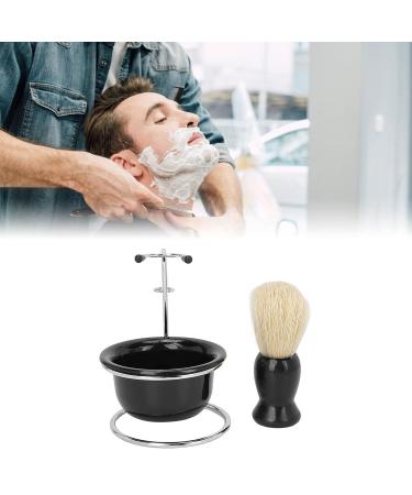 3pcs Professional Beard Shaving Brush Set - Manual Shaving Brush Bowl & Stand Kit for a Perfect Shave | International Shipping - Buy Online on SooperMarket.com
