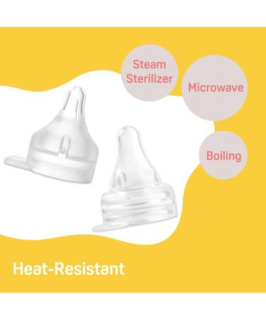 Pigeon Preemie Silicone Nipple (SS) 1 Count - Pediatrician Recommended - Buy Online on SooperMarket.com