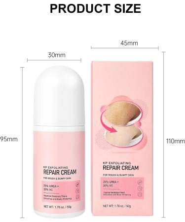 Keratosis Pilaris Cream Chicken Skin Care Cream Skin Exfoliating Repair Cream Keratosis Pilaris Treatment Legs Treatment Body Cream Rough Skin Cream For Rough And Bumpy Dry Skin 50g - Buy Online on SooperMarket.com