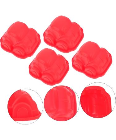 Alipis 4pcs Car Baking Mold Cake Pan Cars Silicone Molds Chocolate Molds Cake Mold Non Stick Soap - Buy Online on SooperMarket.com