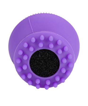 Octopus Shape Silicone Facial Cleansing Brush - Manual & Waterproof - Purple - Buy Online on SooperMarket.com