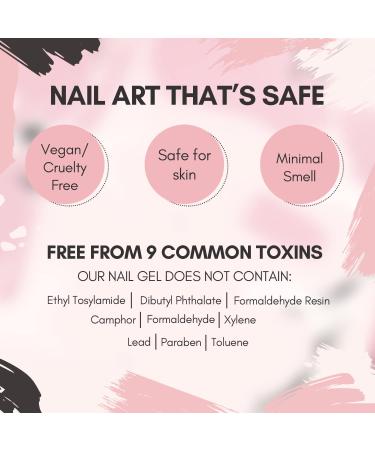 Makartt 3pcs No Wipe Matte Gel Top Coat and Base Coat Kit - Long Lasting UV LED Gel Nail Polish Set - Buy Online on SooperMarket.com
