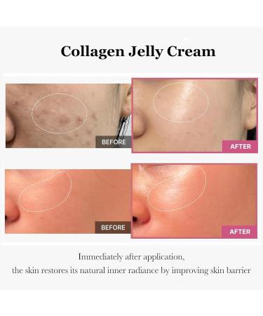 Buy Collagen Jelly Cream with Hydrolyzed Collagen - Anti-Wrinkle & Hydration Boost for All Skin Types - 100g - Buy Online on SooperMarket.com