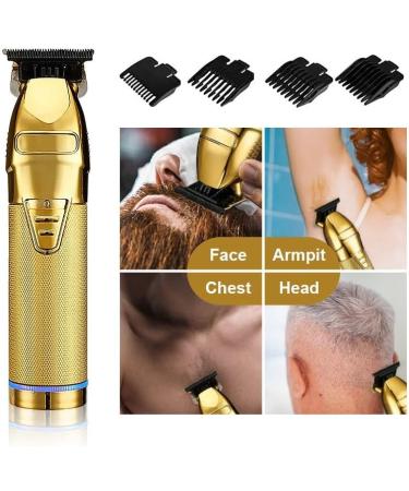 MAYiT Hair Clippers for Men | Professional Rechargeable Trimmer with 4X Guide Combs | Washable Grooming Tool - Silver - Buy Online on SooperMarket.com