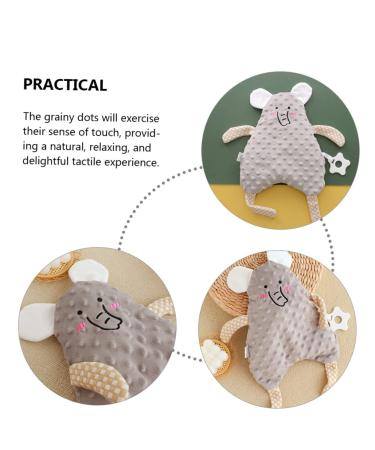 Shop Cabilock Baby Comfort Towel & Soothing Toys for Newborns | Calming Gray Doll 30x15cm | International Shipping Available - Buy Online on SooperMarket.com