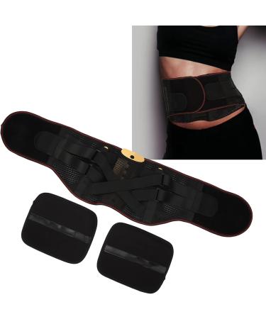 HEEPDD Lumbar Support Belt - Soft Black Cool Waist Protector for Sports | International Shipping Available - Buy Online on SooperMarket.com