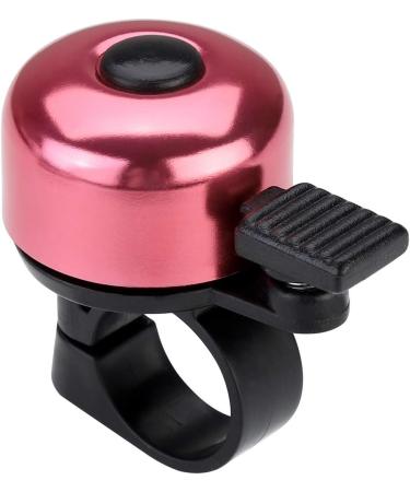 Paliston Mini Bicycle Bell - 120dB MTB Racing Bike Bell for Adults & Kids - Crisp Sound - Pink - Buy Online on SooperMarket.com