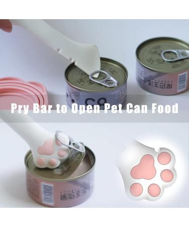 Meow&Woof Cover for Pet Can Food/Cat Wet Food Spoon/Lid for Dog Cans/Cute Paw Shape One Lid One Spoon Pack (Gray) Grey - Buy Online on SooperMarket.com