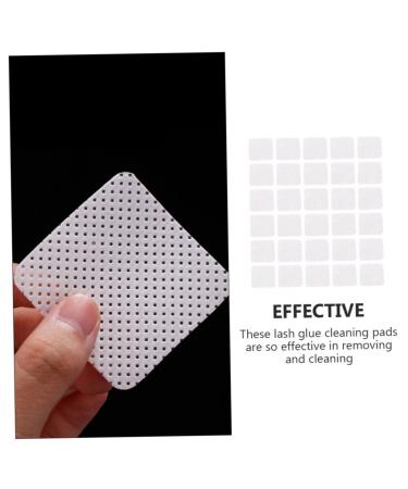 540pcs Nail Pads & Glue Wipes for Eyelashes Nail Charms & Extensions | Non-Woven Fabric Manicure Cleaning - Best for Nail Removal & Lash Adhesive - Buy Online on SooperMarket.com