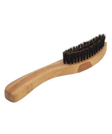 5-Piece Wooden Beard Brush Set for Men | Stiff Bristles & Durable Handle | Gentle Barber Shaving Brushes - Buy Online on SooperMarket.com