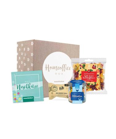 Naschlabor |Home office gift box small |Motivation and energy for the work of home |To snack during working for your colleagues employees or superiors
