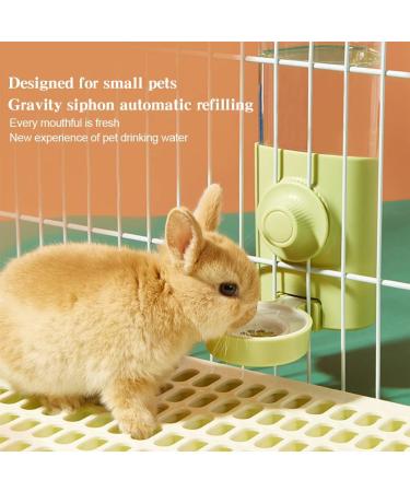 Rabbit Water Bottle 600ml/21oz Guinea Pig Water Bottle Non Drip Rabbit Water Feeder Free Standing Small Animal Water Bottle for Dog Cat Guinea Pig Rabbit Hamster and the Other Small Animals(Blue) - Buy Online on SooperMarket.com