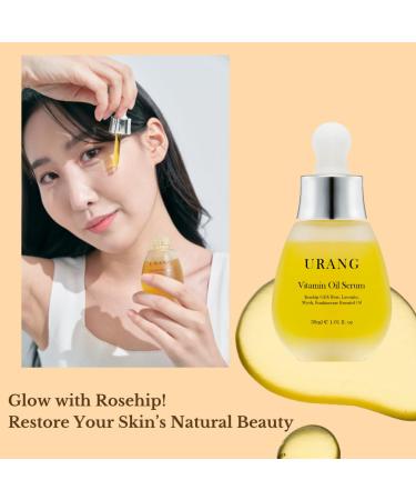 Vitamin Oil Serum - Cosmos Organic Certified | Rosehip Oil Lavender Essential Oil | Replenish Vibrancy & Elasticity | Natural Skin Care | 1.01 Fl oz - Buy Online on SooperMarket.com