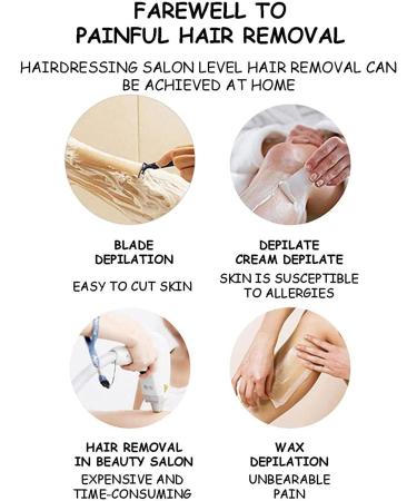 Reusable Crystal Hair Eraser for Women Legs - Painless Hair Remover & Skin Exfoliator - Washable Nano Hair Removal Tool for Smooth Skin - Hot Pink - Buy Online on SooperMarket.com