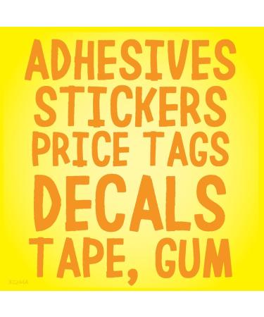 Goo Gone Sticker Lifter - 2 oz Adhesive Remover for Stickers Tape Labels & Gum - Citrus Power for Easy Cleanup - Buy Online on SooperMarket.com