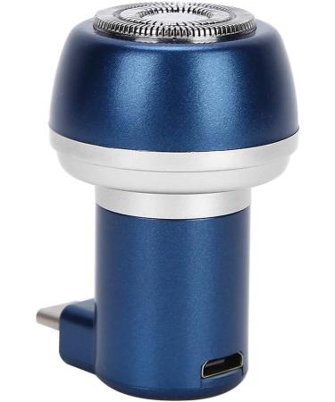 Buy Practical Beard Shaver - Magnetic Adsorption Trimmer for Home & Travel (Blue Type C Interface - Buy Online on SooperMarket.com