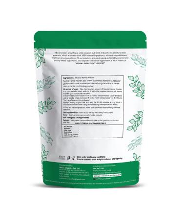 Pure Neutral Henna Powder - 100% Colorless Senna Powder for Hair Conditioning (227g) - Buy Online on SooperMarket.com