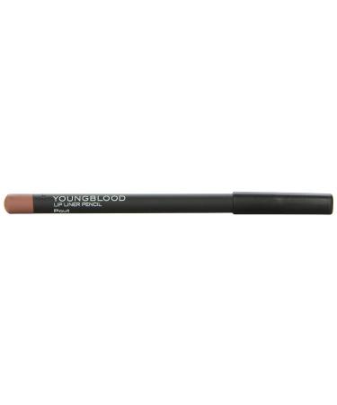 Youngblood Clean Luxury Cosmetics Lip Liner Pencil in Pout - Long Lasting Matte Formula | Cruelty-Free, Paraben-Free, Gluten-Free, Vegan | 0.04 Oz - Buy Online on SooperMarket.com