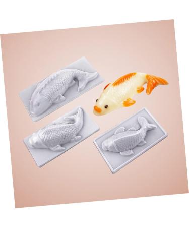 Alipis 10pcs Silicone Molds Fish Chocolate Molds Fish Candy Mold Funny Cake Mold Rice Cake Chewing Gum Pp - Buy Online on SooperMarket.com