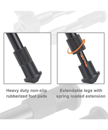 Feyachi 3 in 1 Tactical Rifle Bipod with Adjustable Height for Hunting - Buy Online on SooperMarket.com
