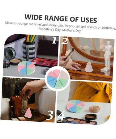 minkissy 6 Sets Triangular Sponge Puff Women Sponge Puff Powder Puff Makeup Girl - Buy Online on SooperMarket.com