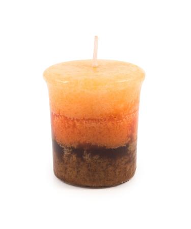 Pajoma fragrance votive candle 55 g cinnamon orange |Marble votive candle burning time approx. 17 hours - height 5 cm 4 cm |Premium quality cinnamon orange 1