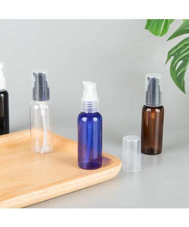 ZEOABSY 12 Pieces 50 ml Transparent Lotion Bottles with Black Pump 50ml Empty PET Plastic Lotion Pump Bottle Cosmetic Gel Travel Container for Cosmetic Make up Cleaning + 2 x Funnel Transparent 50 ml - Buy Online on SooperMarket.com