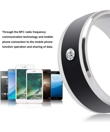 Smart Ring NFC Multi-Function Wearable Device for Mobile Phone - 7in - Buy Online on SooperMarket.com