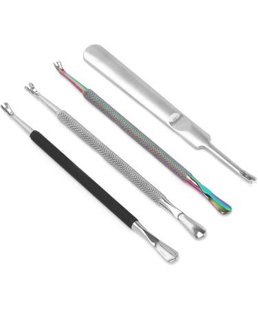 Nail Cleaner Tools Convenience Cuticle Pusher for Professional Salon Home Use for Dead Skin Remover Fork Cuticle Pusher - Buy Online on SooperMarket.com