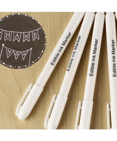 Alipis 4pcs Edible Markers Food Coloring Pens Fine Tip Food Grade Pens Edible Marker for Cookies Decorating Fondant Cakes Frosting Easter Eggs - Buy Online on SooperMarket.com