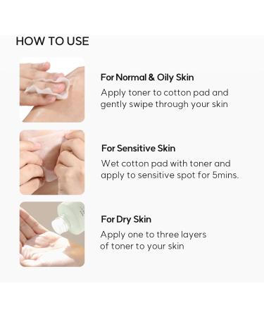 HANYUL Pure Artemisia Calming Toner - pH-Balancing Hydrating & Exfoliating | Vegan 5.07 Fl Oz | International Shipping Available - Buy Online on SooperMarket.com