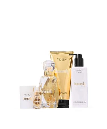 Victoria's Secret Heavenly Ultimate Fragrance Gift Set - 3.4oz Eau de Parfum, Mini Eau de Parfum, Candle, Lotion & Wash 4.23 Fl Oz (Pack of 5) - Buy Online on SooperMarket.com
