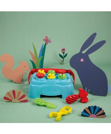 Clementoni 17042 Baby Workbench | Eco-Friendly Development Toys for Toddlers | Motor Skills Tool Box with Hammer & Screwdrivers | Ages 10 Months+ - Buy Online on SooperMarket.com