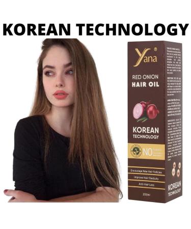Red Onion Hair Oil for Men & Women - Promote Long Hair Growth | Advanced Korean Technology - Buy Online on SooperMarket.com