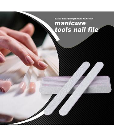 Dajidafu 10 Pieces Dual-sided Nail File Manicure Trimmer Pedicure Equipment Fingernail Trim Tools Trimming Tool for Home Salon Using - Buy Online on SooperMarket.com